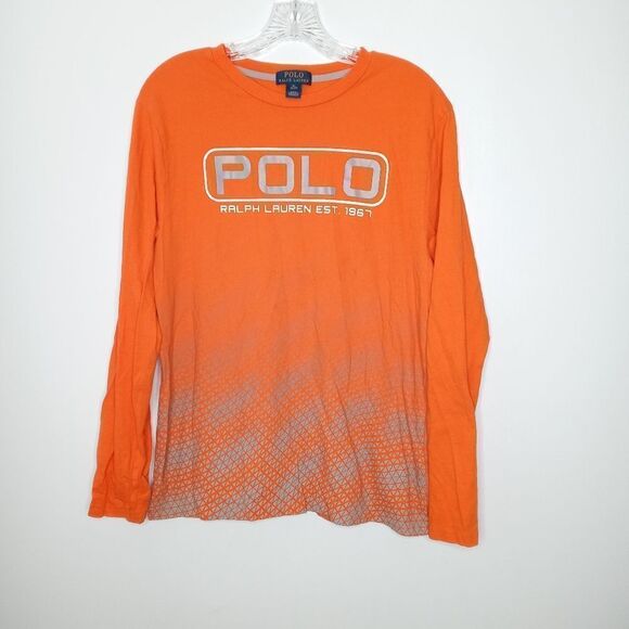 Polo Ralph Lauren long sleeve tee size XL 18-20Y - Picture 1 of 6